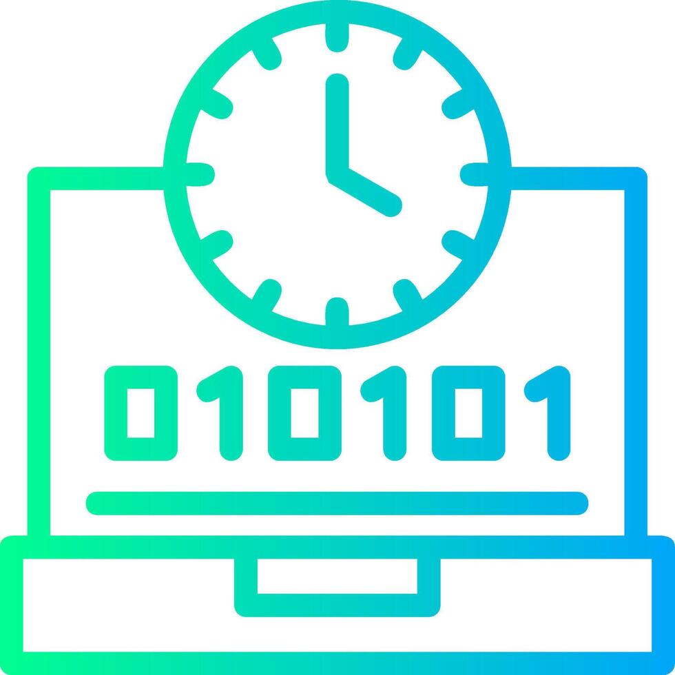 Swift Flex Linear Gradient Icon vector