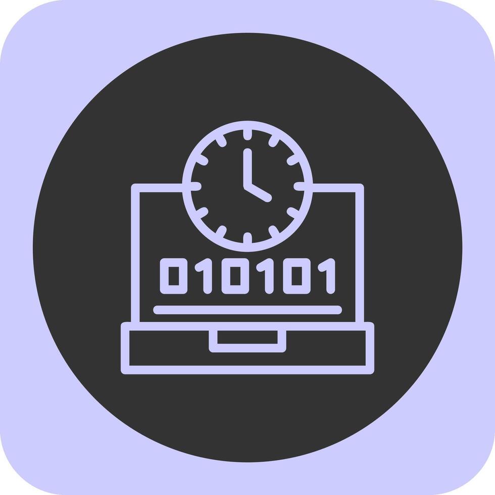 Swift Flex Linear Round Icon vector