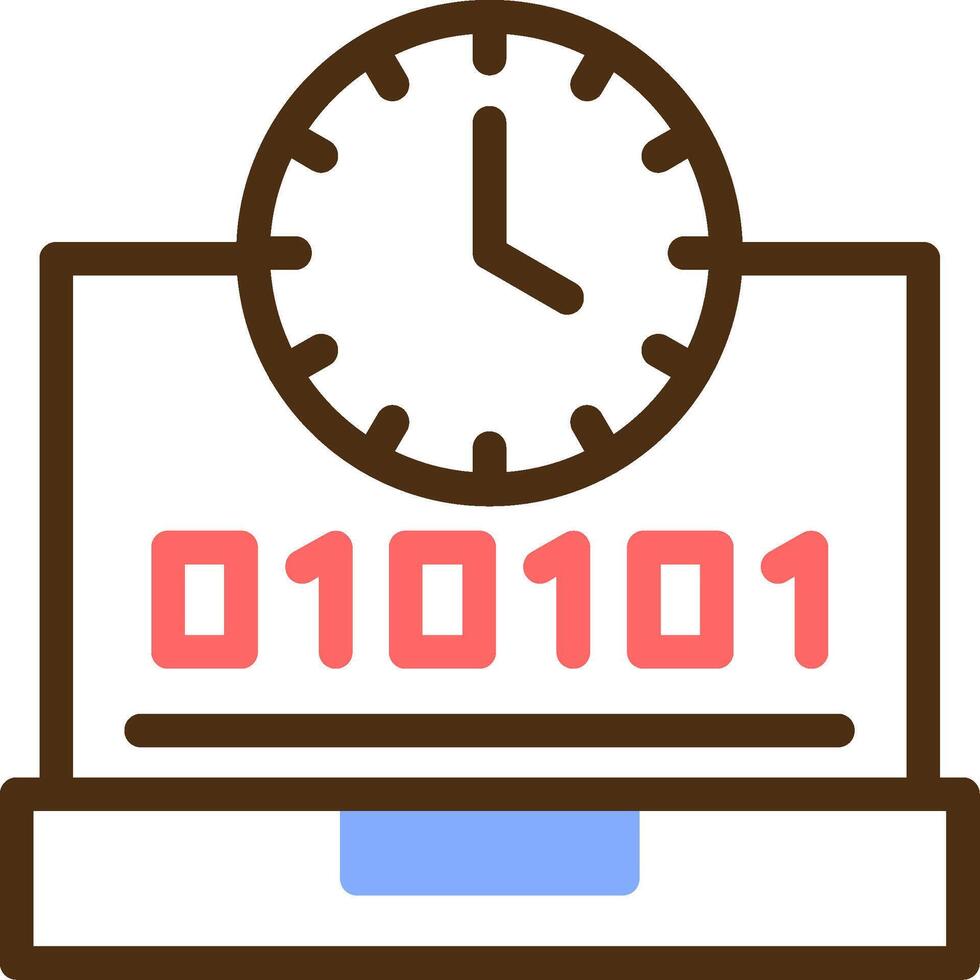 Swift Flex Color Filled Icon vector