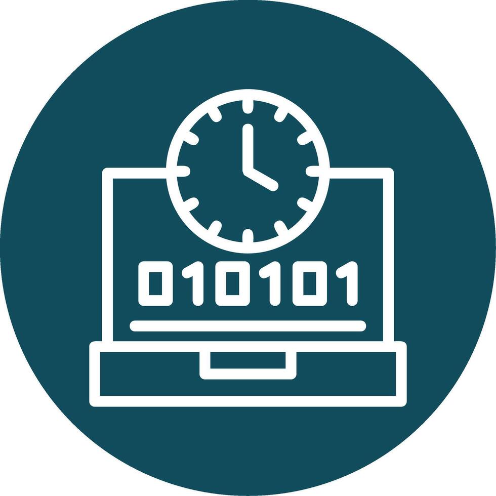 Swift Flex Outline Circle Icon vector
