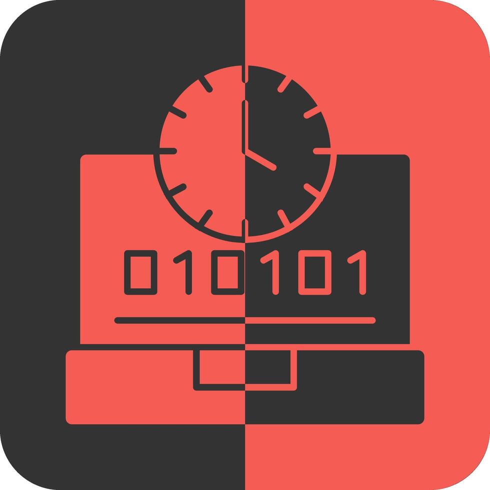 Swift Flex Red Inverse Icon vector