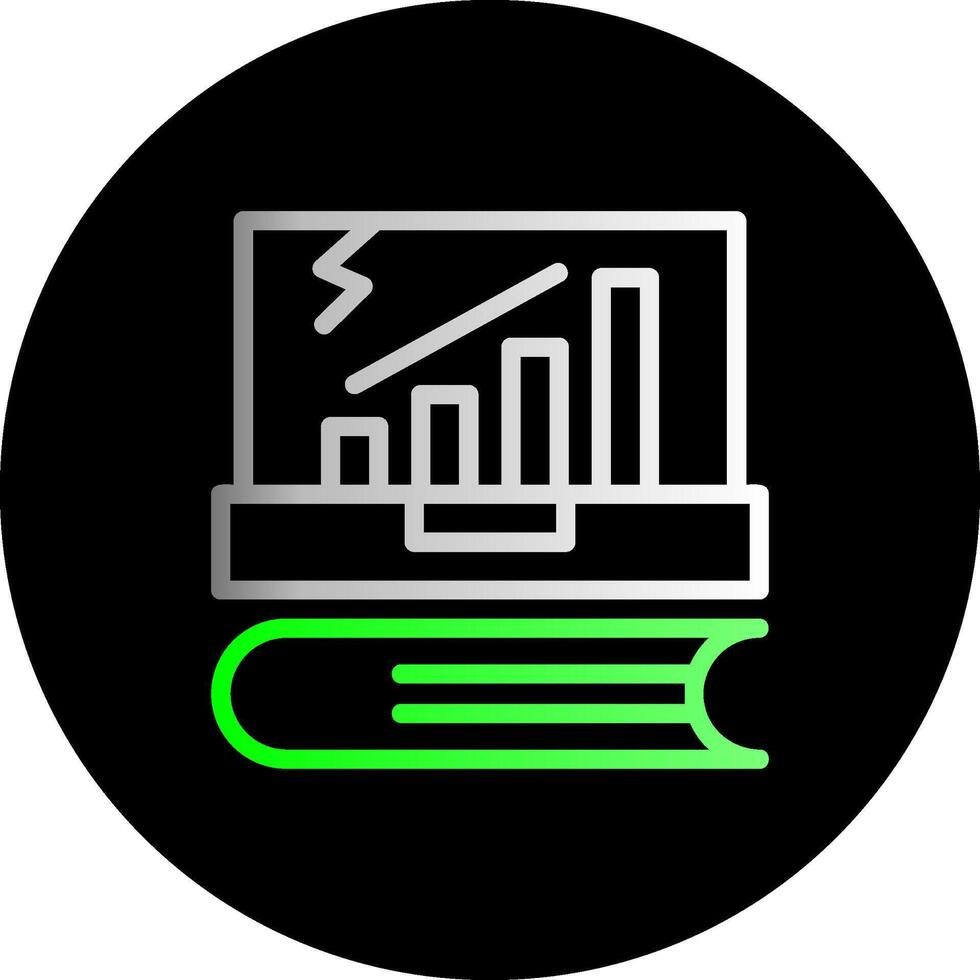 Ace Craze Dual Gradient Circle Icon vector