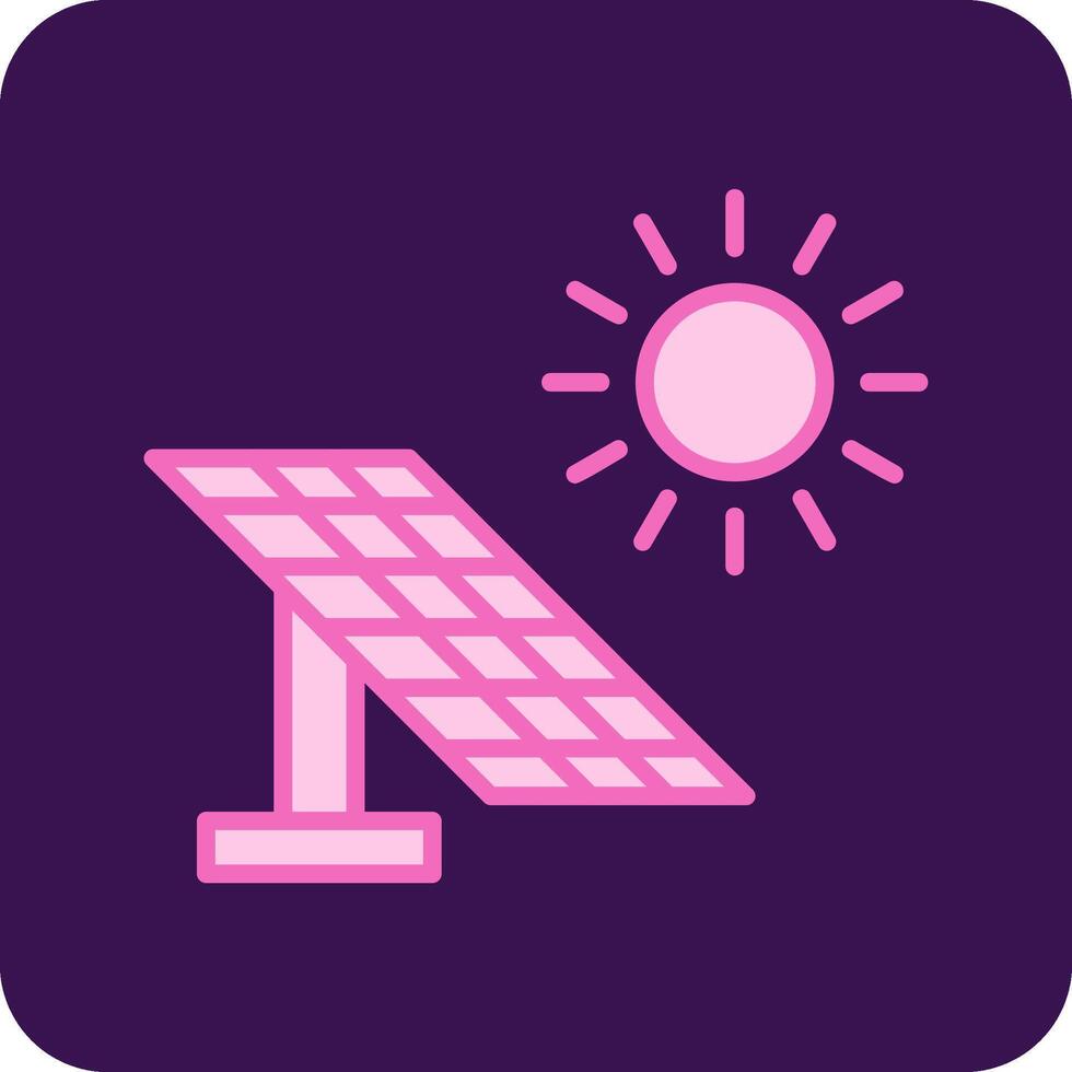 Solar Panel Vector Icon