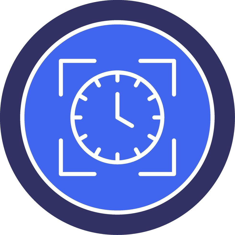Snap Flex Solid Two Color Icon vector