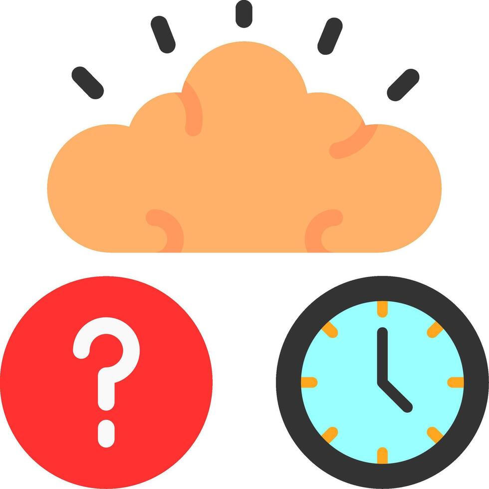 Quiz Flex IQ Flat Icon vector
