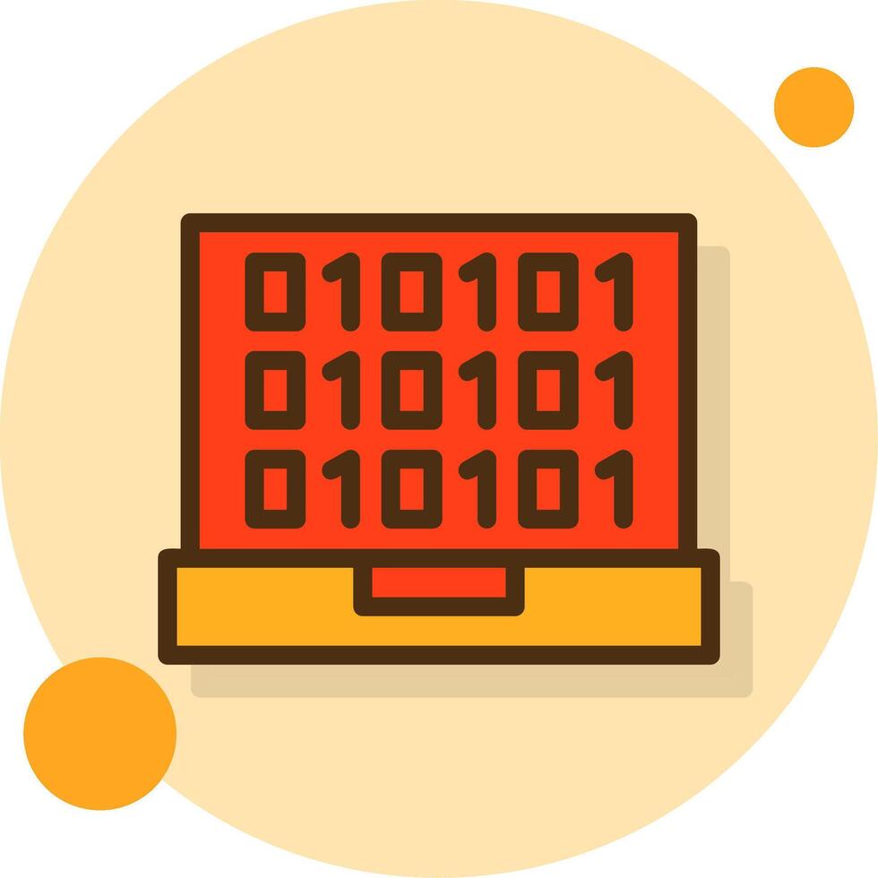 Swift Rush Filled Shadow Circle Icon vector