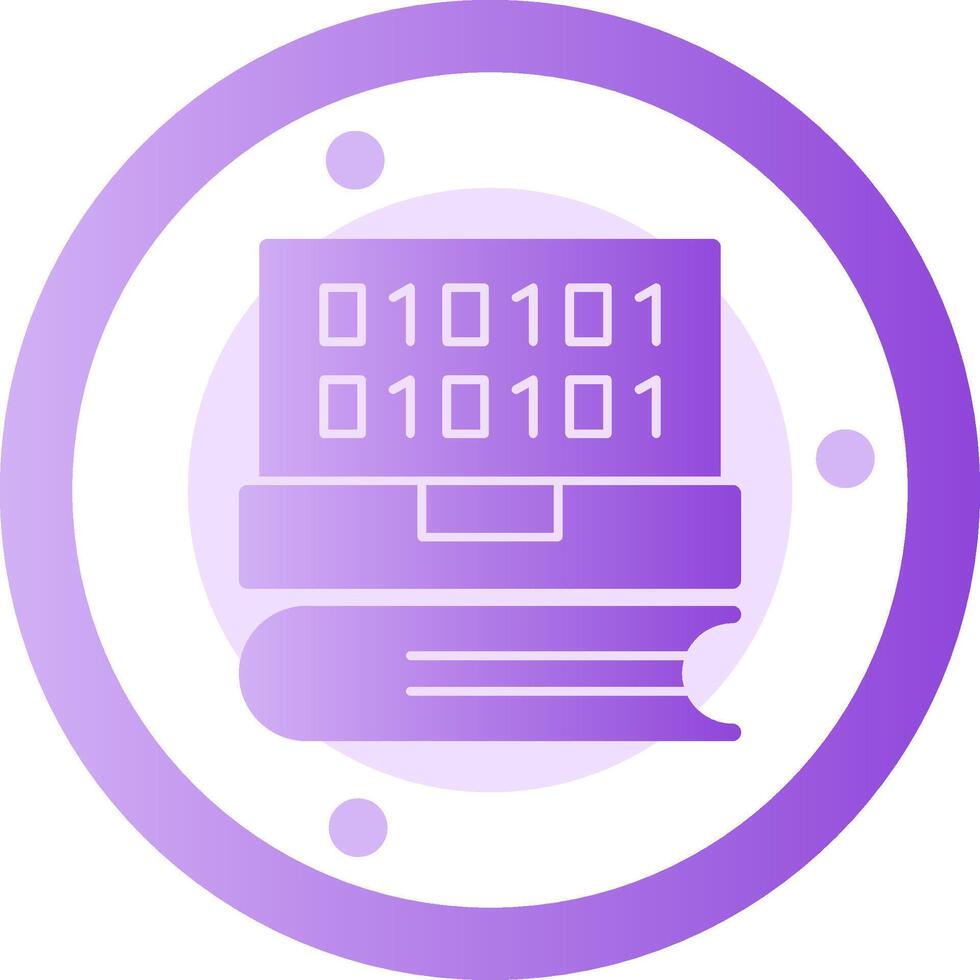 Ace Rush Glyph Gradient Icon vector
