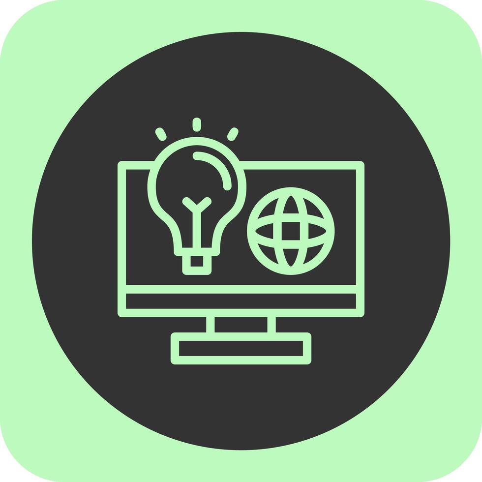 Swift Wiz Linear Round Icon vector