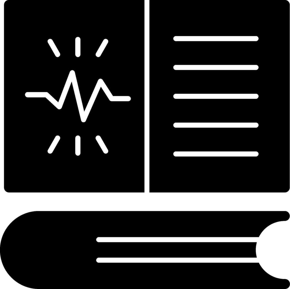 Learn Spark Glyph Icon vector