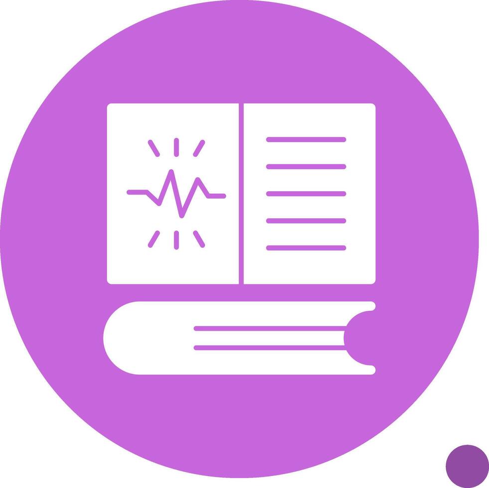 Learn Spark Glyph Shadow Icon vector