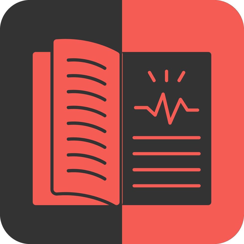 Edu Spark Red Inverse Icon vector