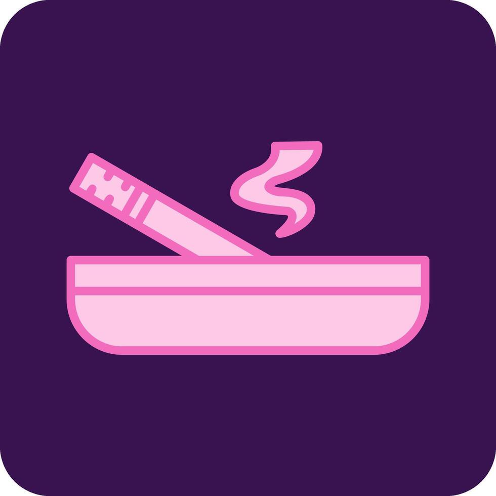 Ashtray Vector Icon