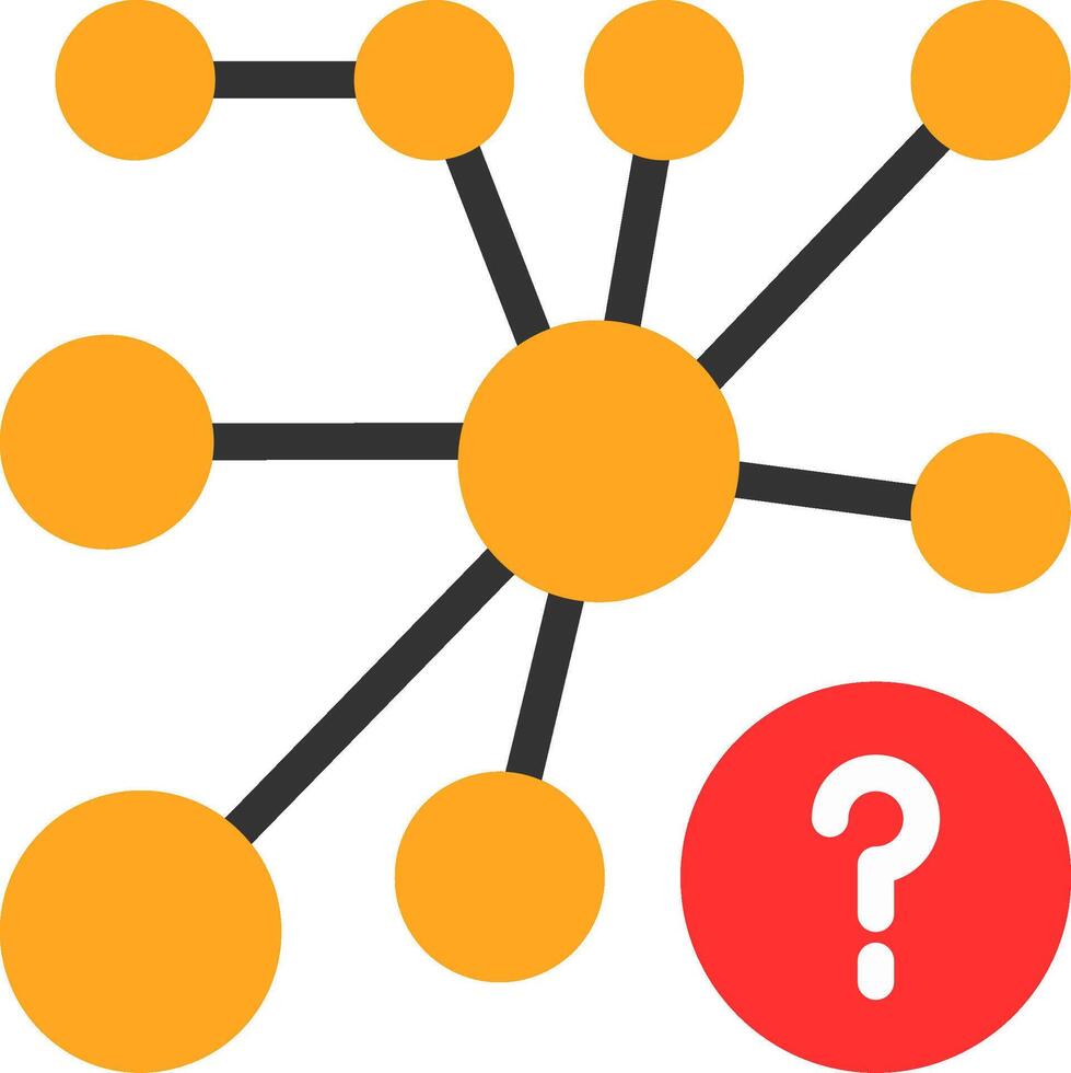 Quiz Lift Flat Icon vector