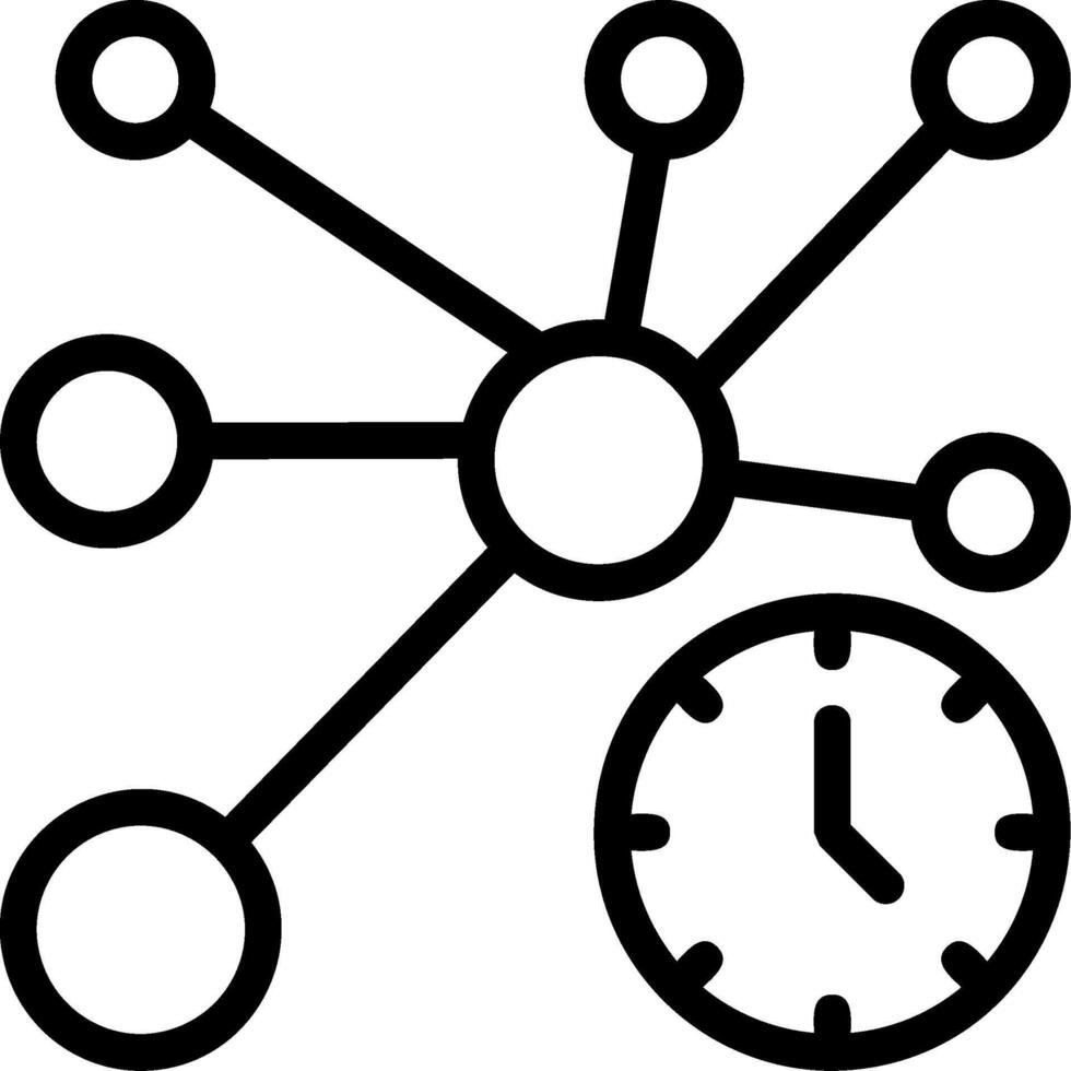 Quick Lift Line Icon vector