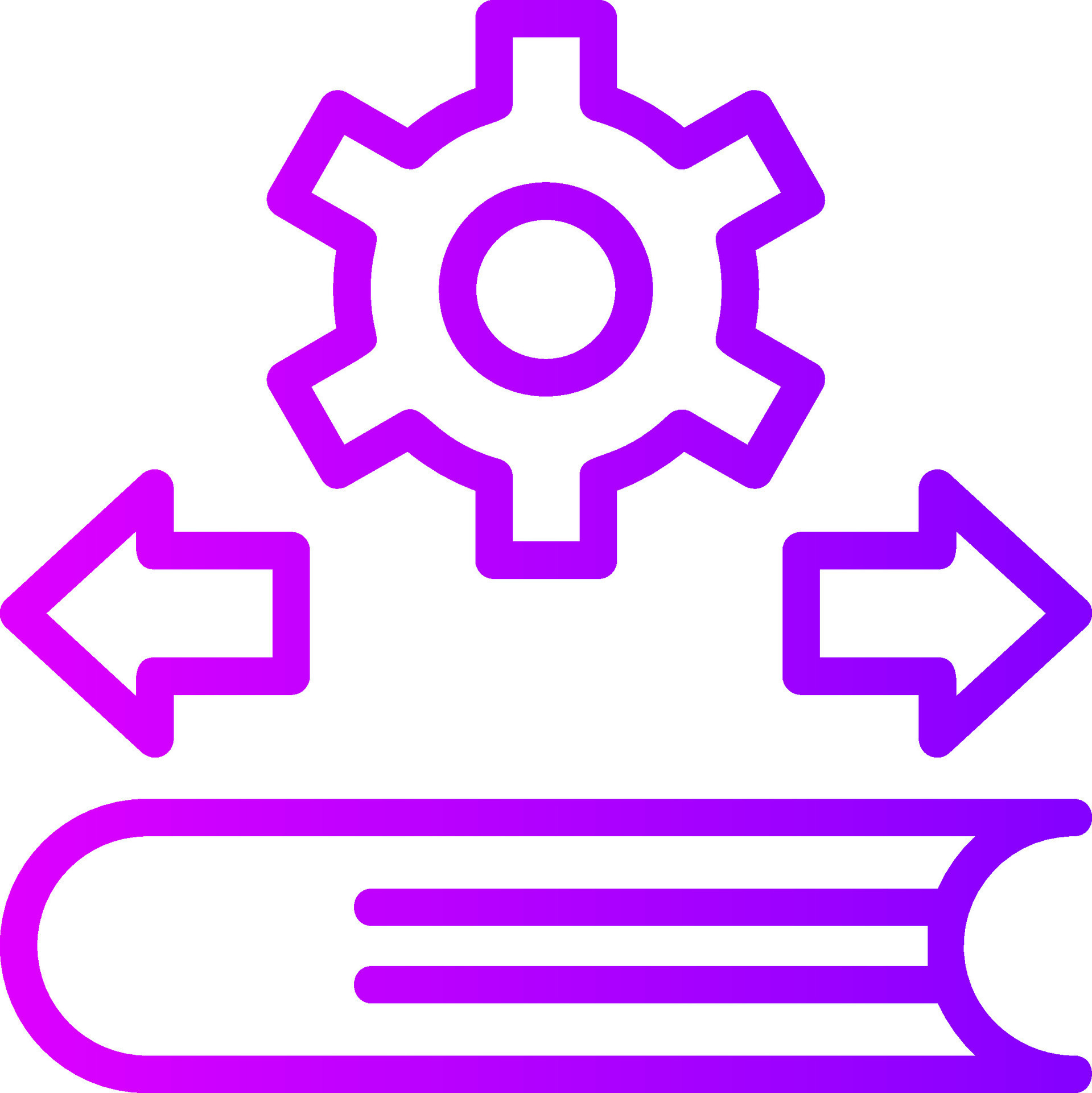 Edu Flow Linear Gradient Icon 39509081 Vector Art at Vecteezy