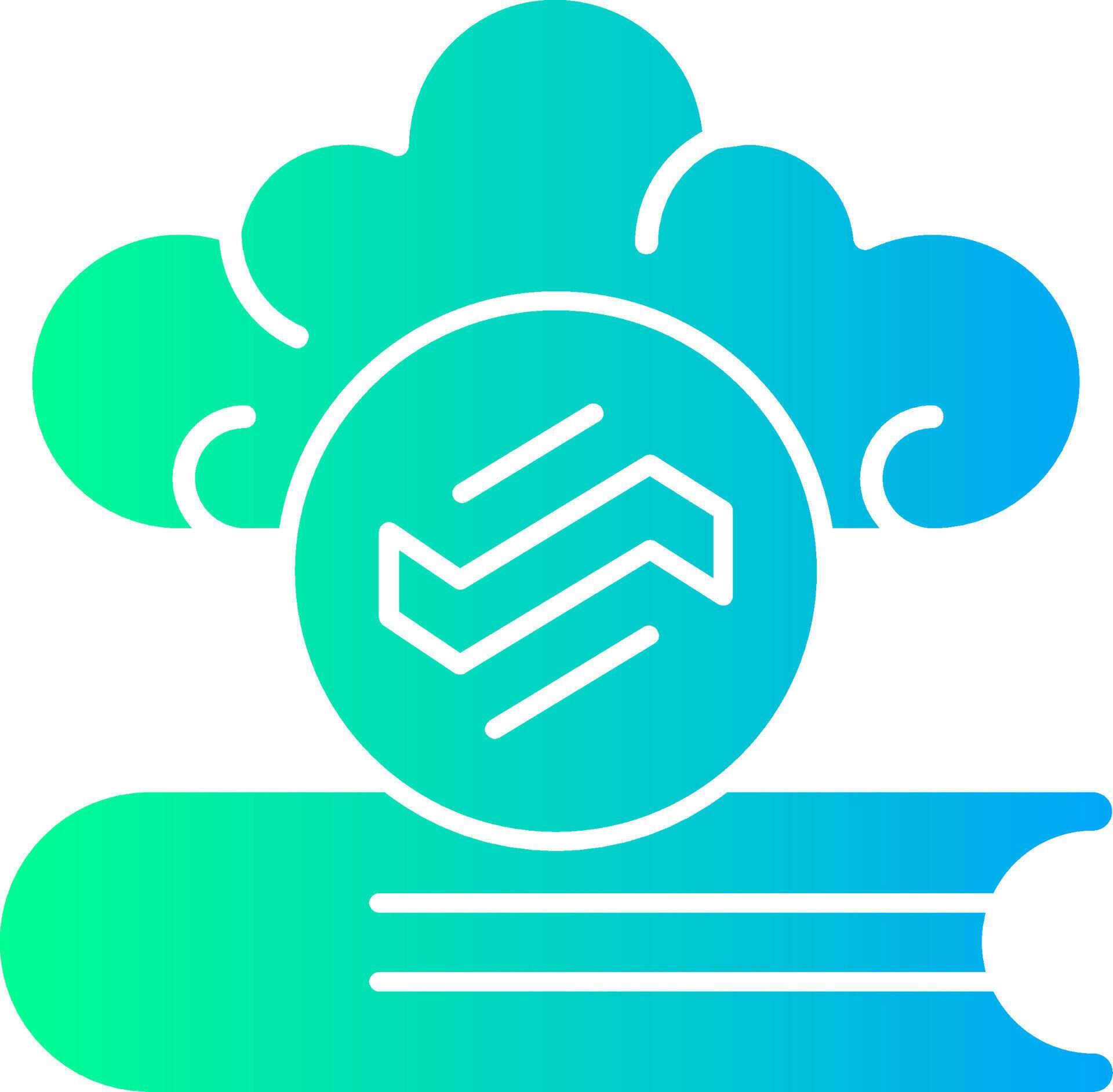 Learn Wave IQ Solid Multi Gradient Icon 39509443 Vector Art at Vecteezy
