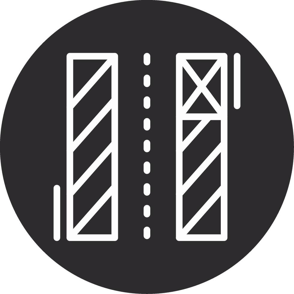 Loading zone Inverted Icon vector