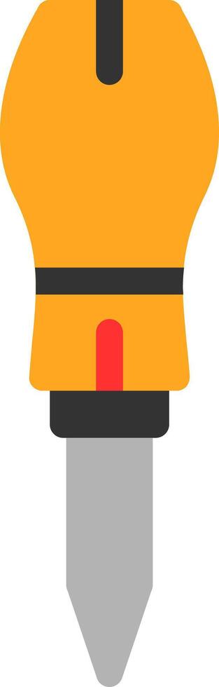 Screwdriver Flat Icon vector