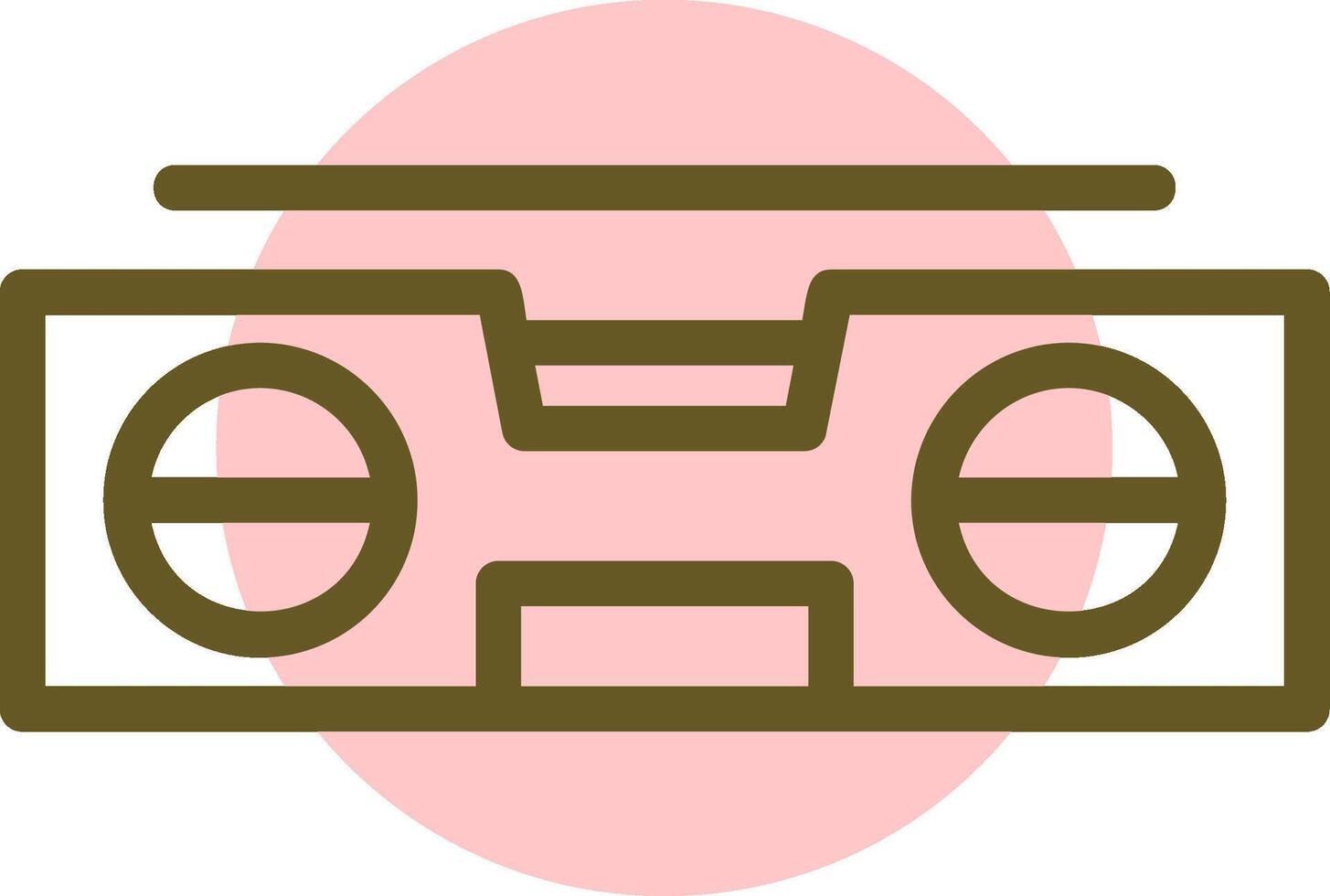 Level Linear Circle Icon vector