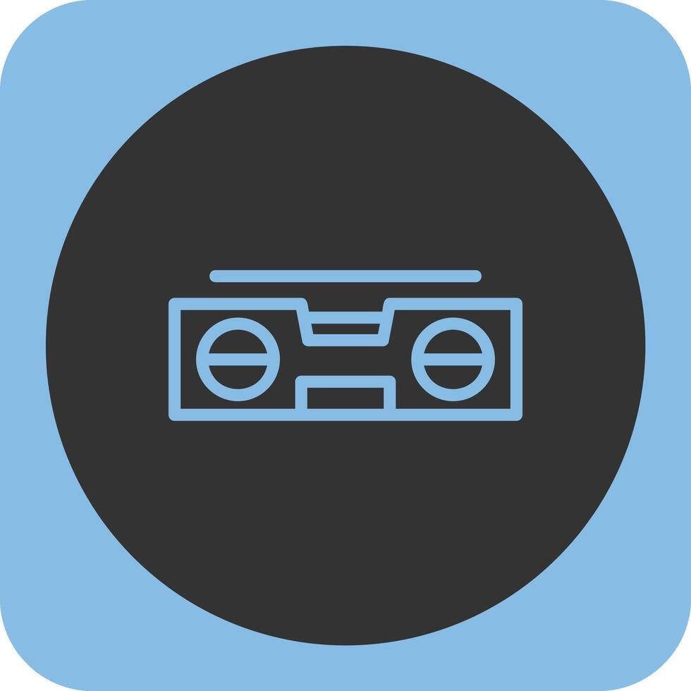 Level Linear Round Icon vector