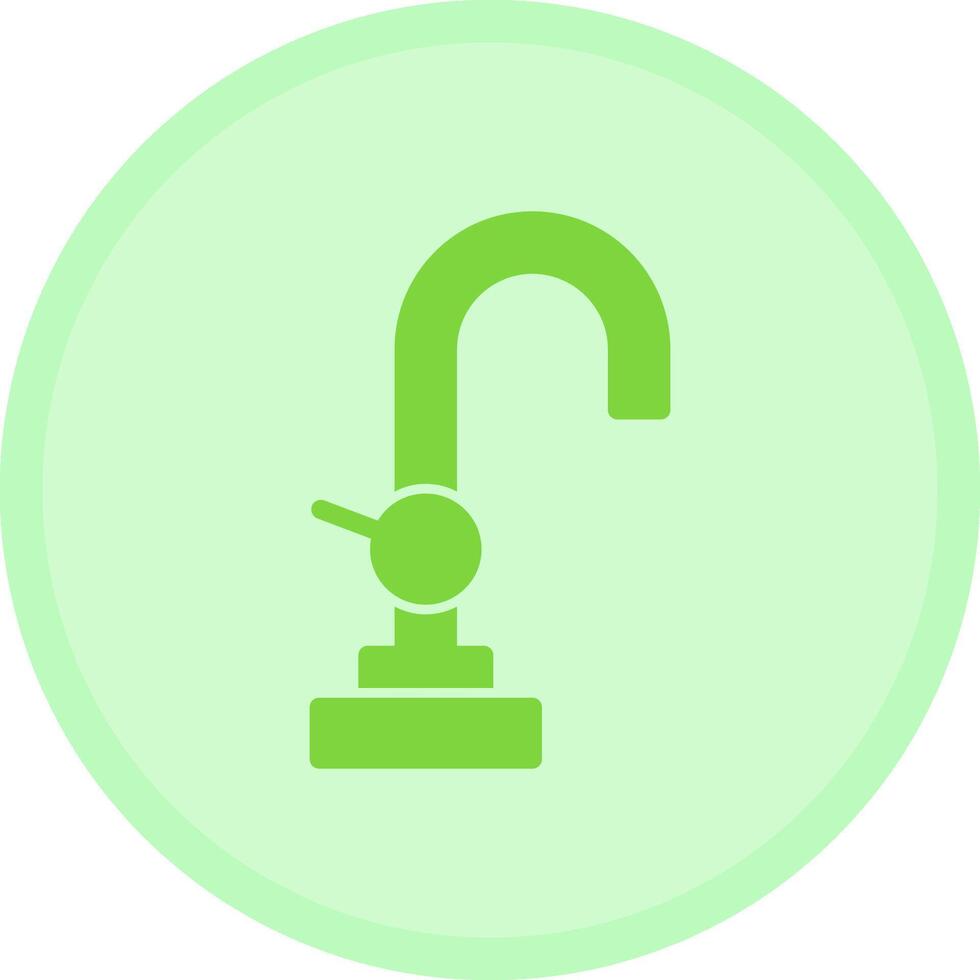 Faucet Multicolor Circle Icon vector