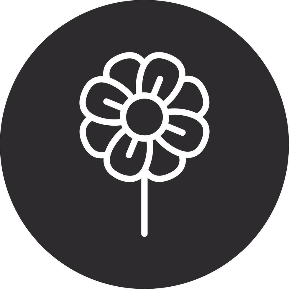 Plant Inverted Icon vector