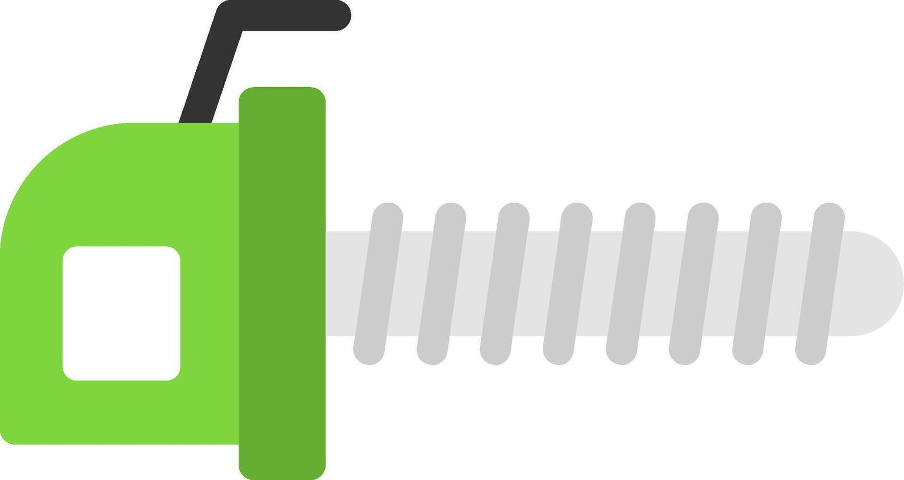 Hedge Trimmer Flat Icon vector