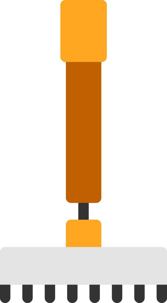 Rake Flat Icon vector