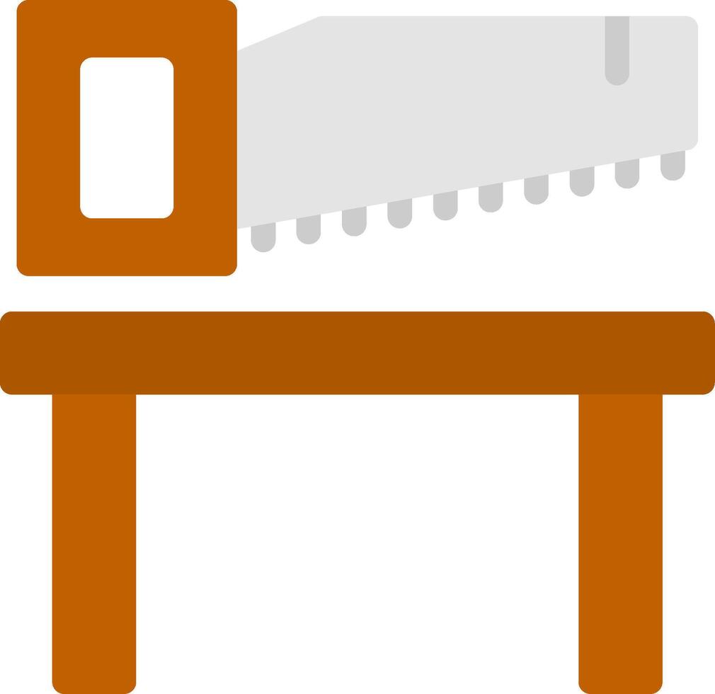 Workbench Flat Icon vector