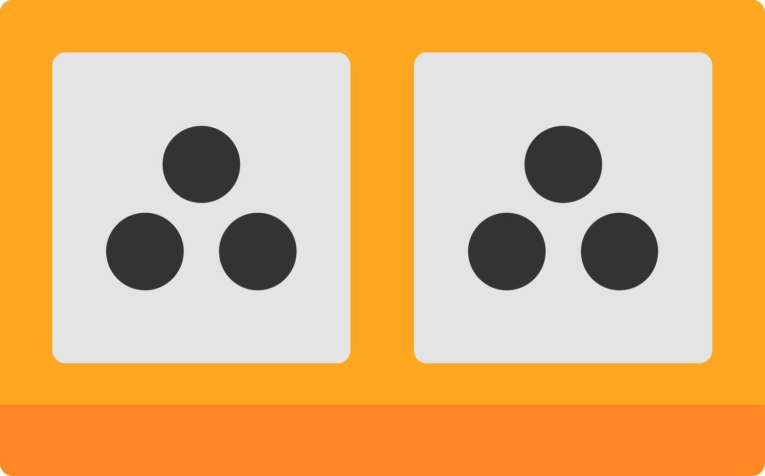Electric Socket Flat Icon vector
