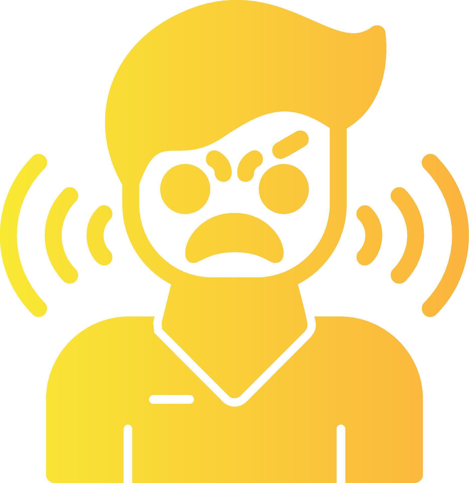 Anger Solid Multi Gradient Icon 39514140 Vector Art at Vecteezy