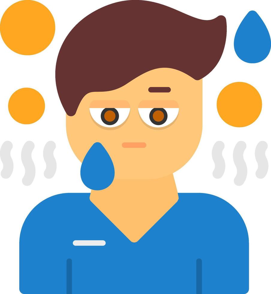 Guilt Flat Icon vector