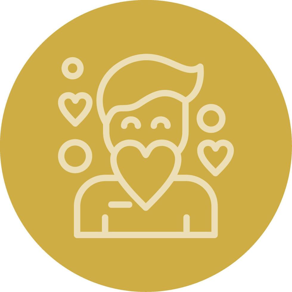 Compassion Line Multi color Icon vector