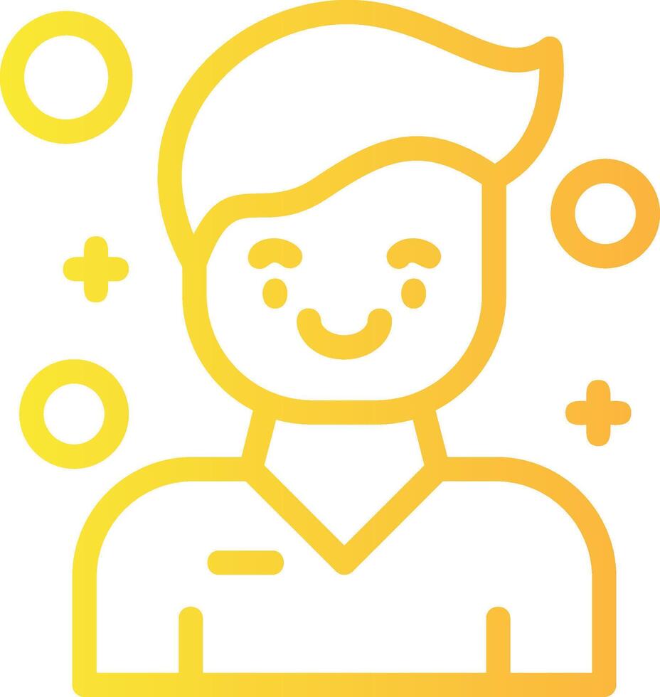 Elation Linear Gradient Icon vector