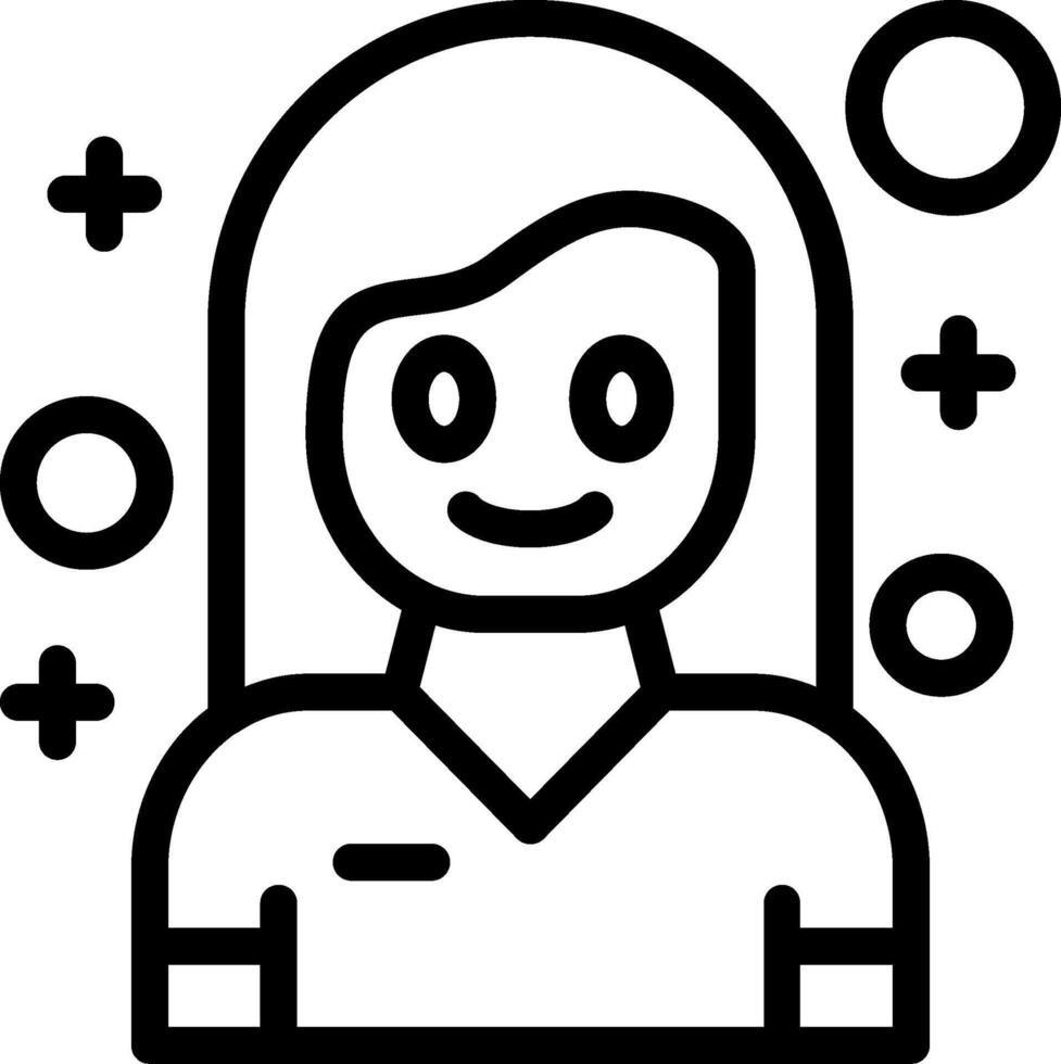 Cheerfulness Line Icon vector