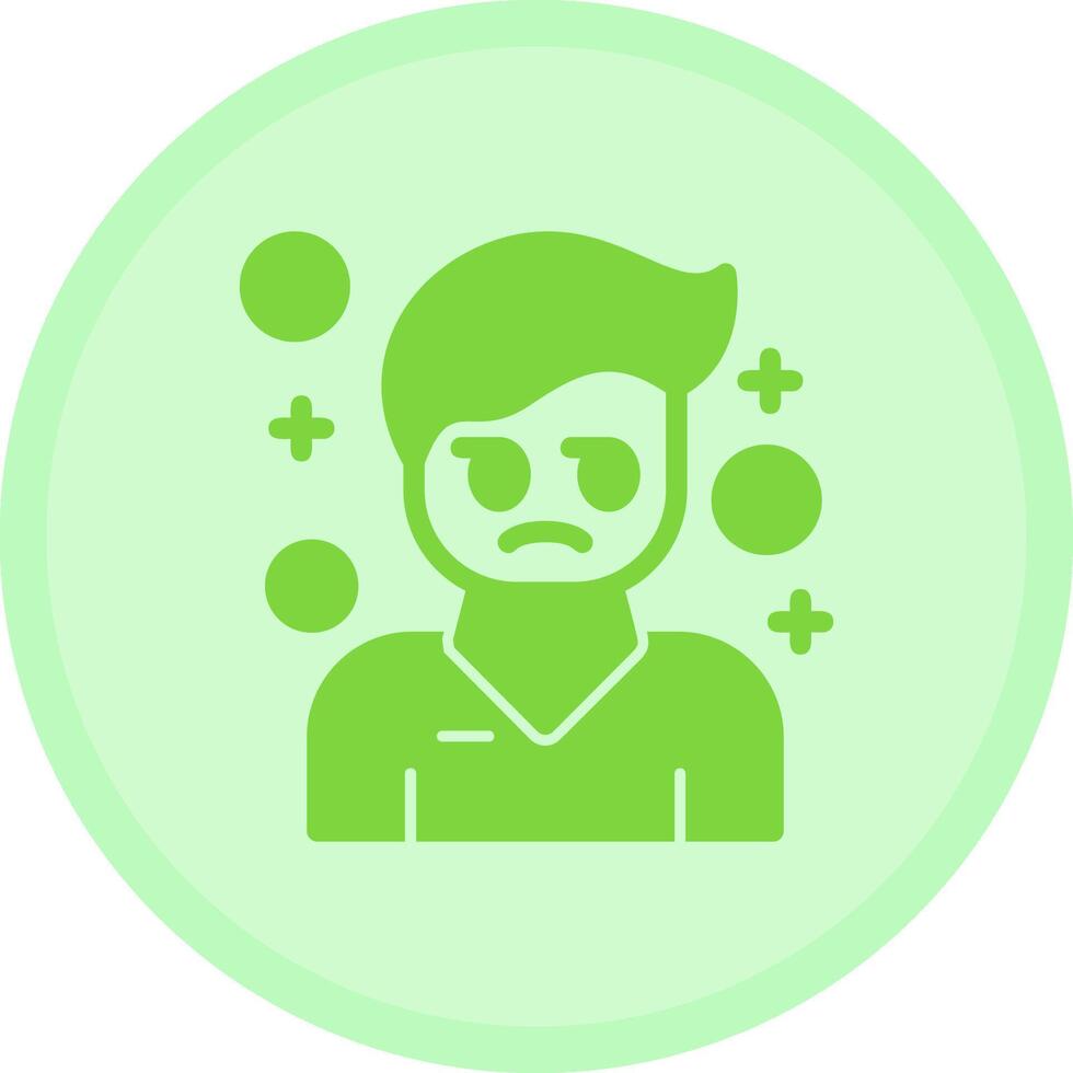 Cynicism Multicolor Circle Icon vector