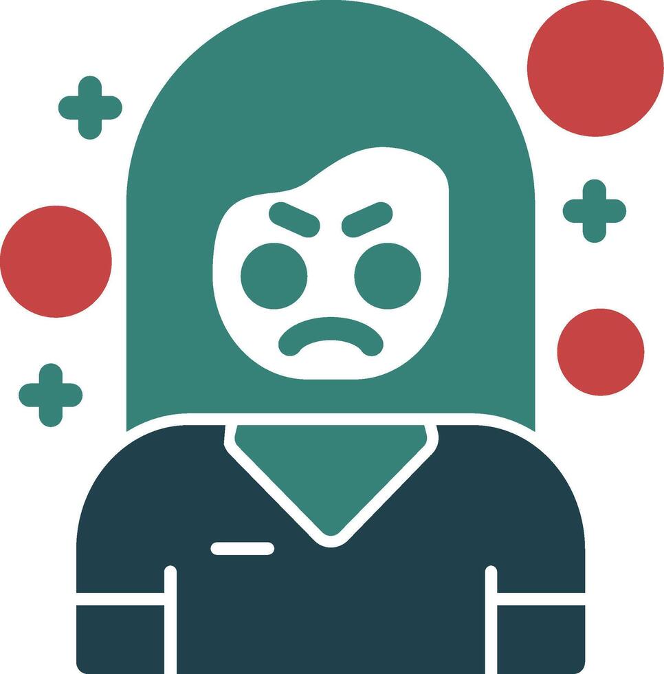 Envy Glyph Two Color Icon vector