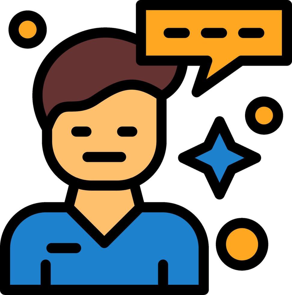 Arousal Line Filled Icon vector