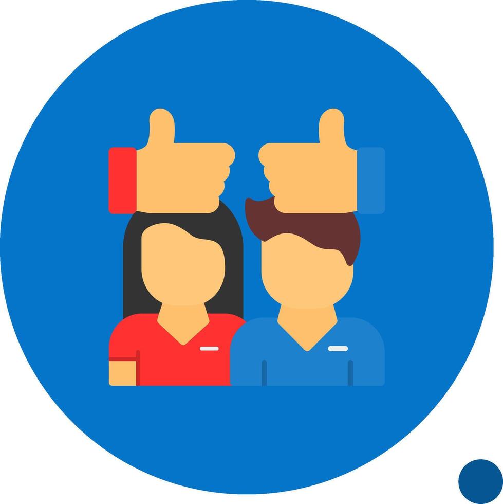Tolerance Flat Shadow Icon vector