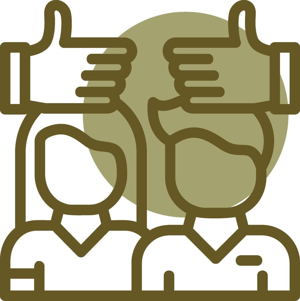 Tolerance Linear Circle Icon vector