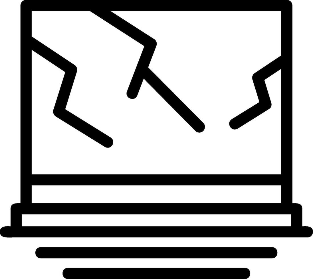 Drywall Line Icon vector