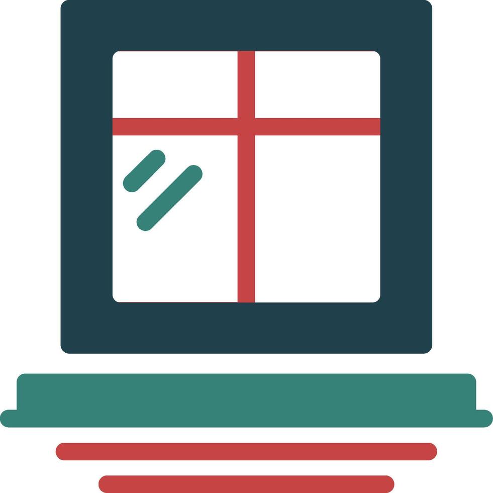 Windows Glyph Two Color Icon vector