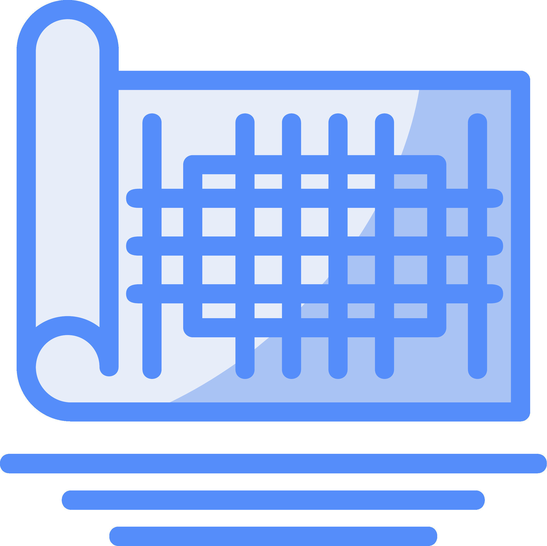 Site Plan Line Filled Blue Icon 39518279 Vector Art at Vecteezy