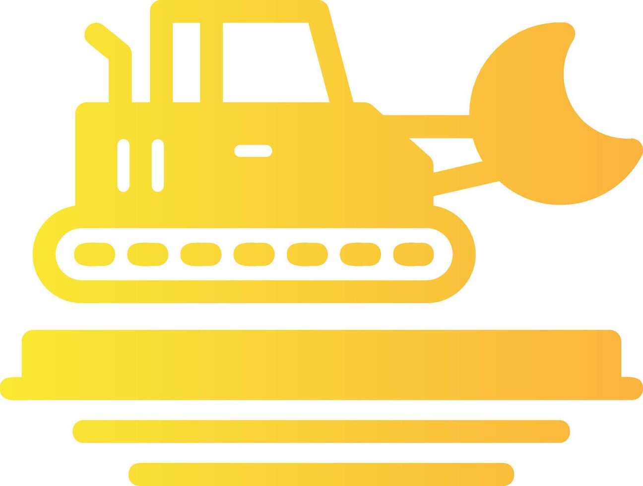Construction Equipment Solid Multi Gradient Icon vector