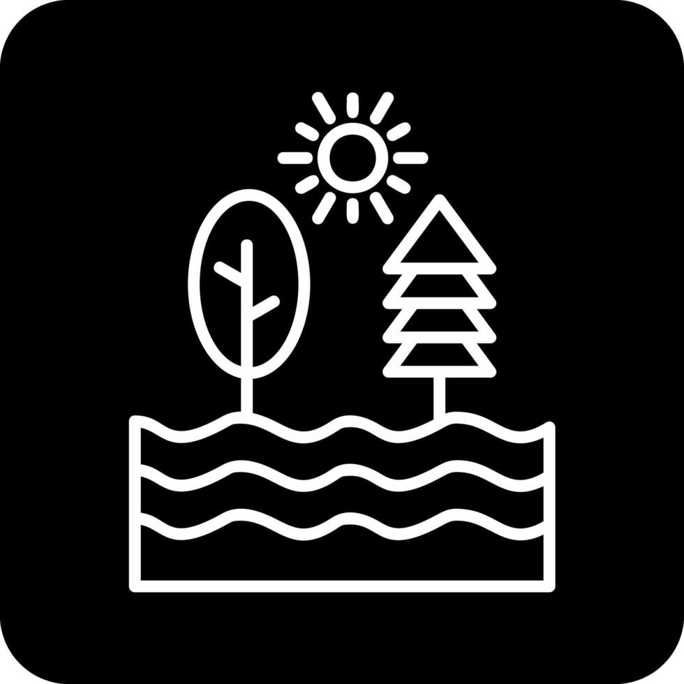 River Vector Icon