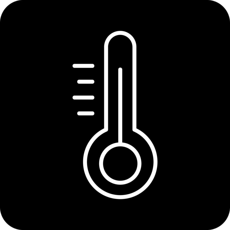 icono de vector de temperatura