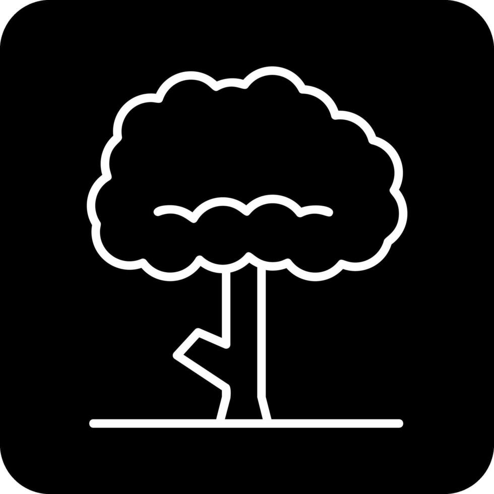 icono de vector de árbol