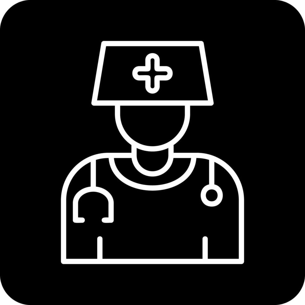 Lady Doctor Vector Icon