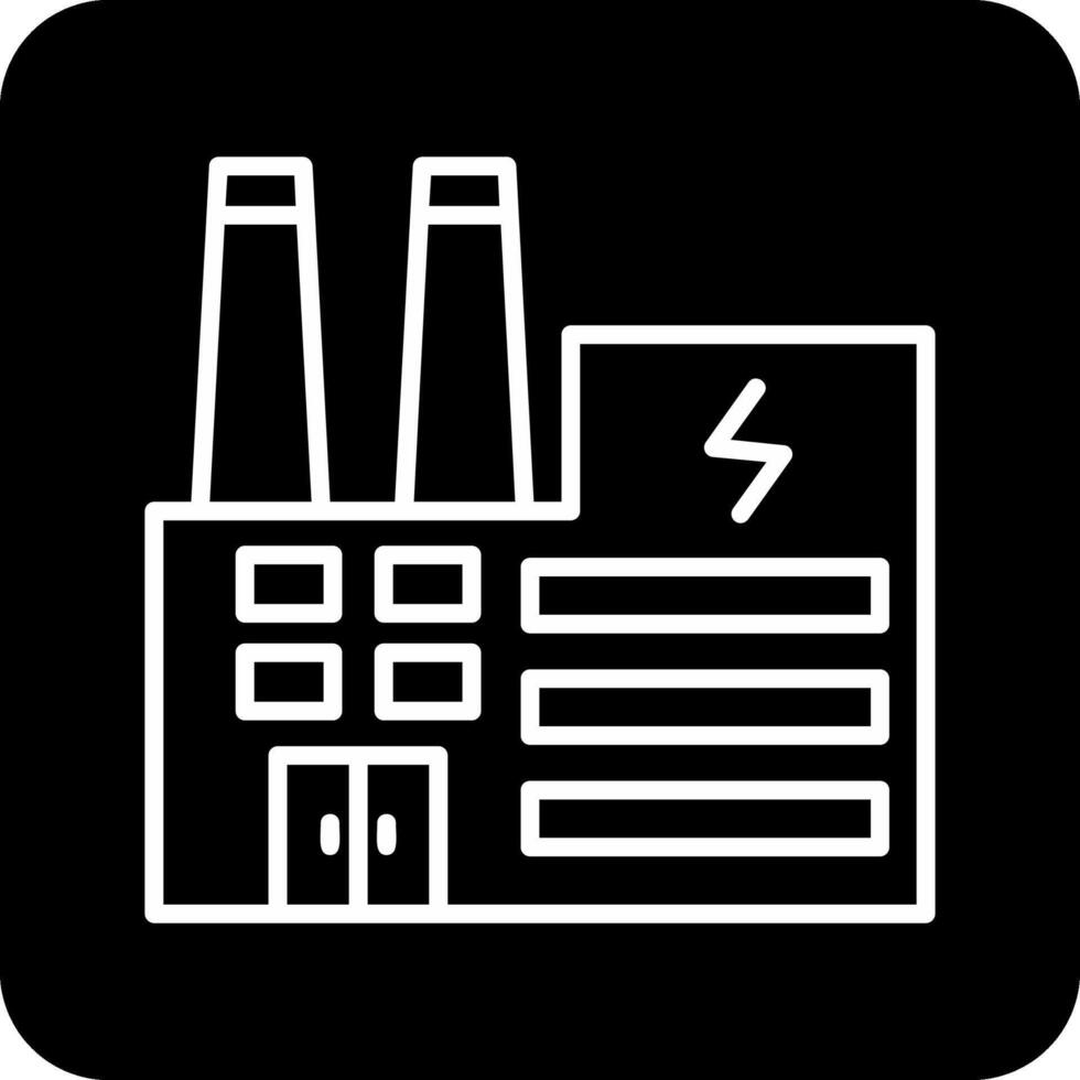 Electric Factory Vector Icon