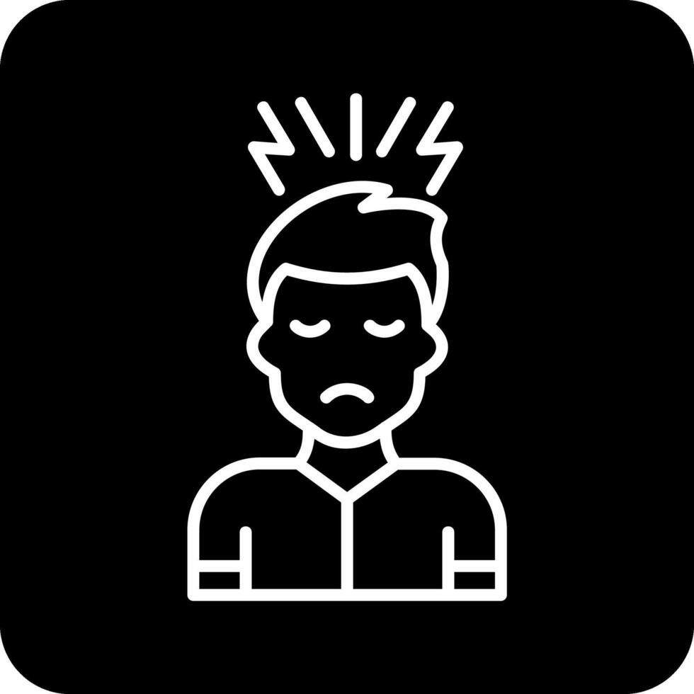 Stress Vector Icon